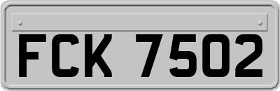 FCK7502
