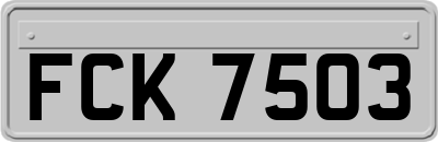 FCK7503