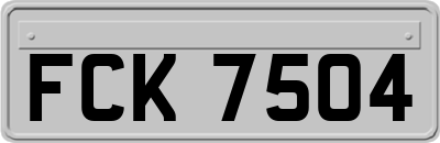 FCK7504
