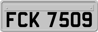 FCK7509