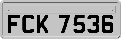 FCK7536