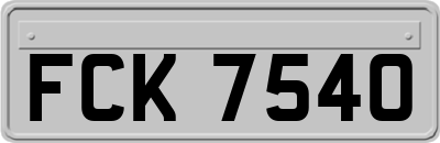 FCK7540