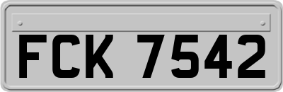 FCK7542