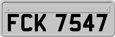 FCK7547