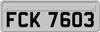 FCK7603