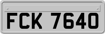 FCK7640