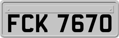FCK7670