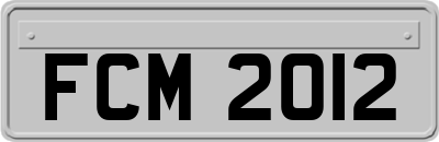 FCM2012