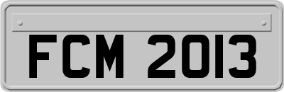 FCM2013