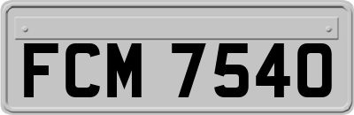 FCM7540