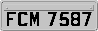 FCM7587