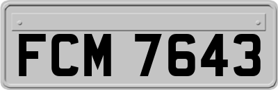 FCM7643