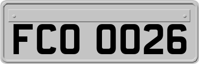 FCO0026