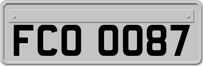 FCO0087