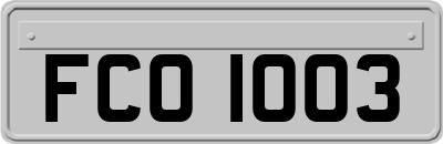 FCO1003