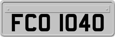FCO1040