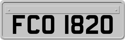 FCO1820