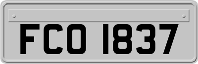 FCO1837