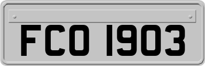 FCO1903