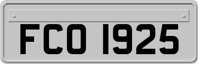 FCO1925