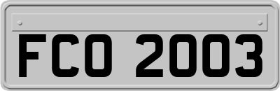 FCO2003