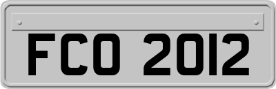 FCO2012