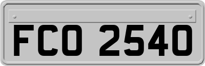 FCO2540