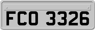FCO3326