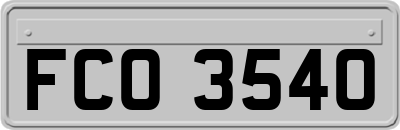 FCO3540