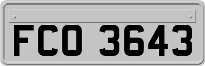 FCO3643