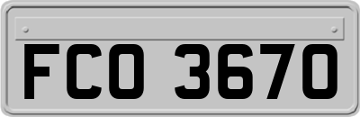 FCO3670