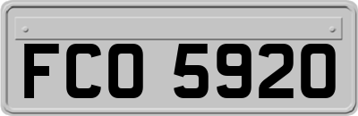 FCO5920