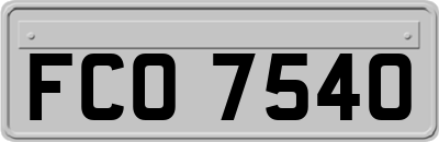 FCO7540