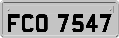 FCO7547