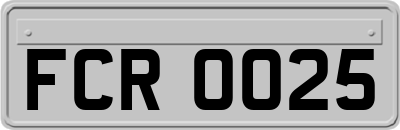 FCR0025