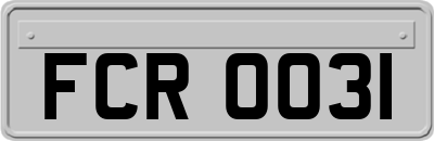 FCR0031