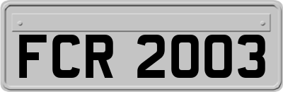 FCR2003