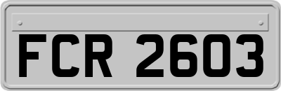 FCR2603