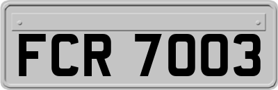 FCR7003