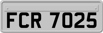 FCR7025
