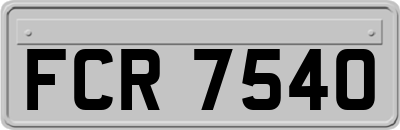 FCR7540