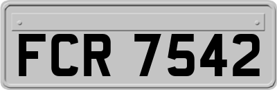 FCR7542