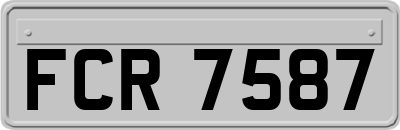 FCR7587