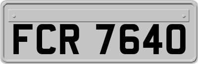 FCR7640