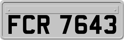 FCR7643