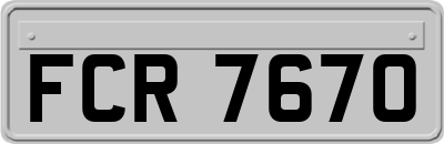 FCR7670