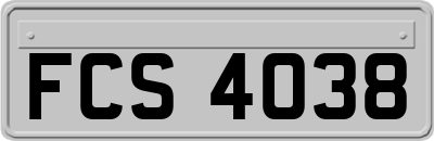FCS4038