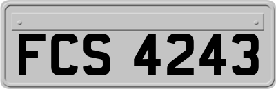 FCS4243