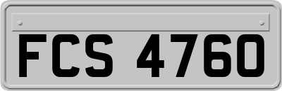 FCS4760