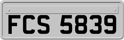 FCS5839
